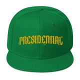Presidential Snapback Hat Presidential Gold Logo - Presidential Brand (R)