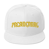 Presidential Snapback Hat Presidential Gold Logo - Presidential Brand (R)