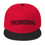 Presidential Snapback Hat Black letter Presidential Logo - Presidential Brand (R)