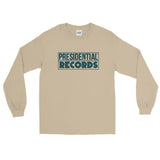 Presidential Records Blue Long Sleeve Shirt - Presidential Brand (R)