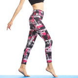 Womens Yoga Pants Sexy Sports Fitness Leggings For Female - Presidential Brand (R)