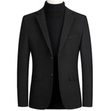 Blazer British Stylish Suit Jacket Business Casual Regular Fit Woolen coat - Presidential Brand (R)