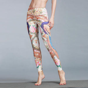 Women Leggings Gym Elastic Fitness Long Tights - Presidential Brand (R)