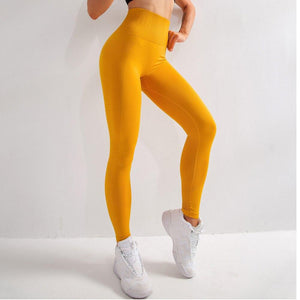 Seamless Leggings Women Fitness Running Yoga Pants High Waist Tummy Control Push Up Fitness Leggings Sport Gym Tights - Presidential Brand (R)