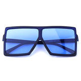 Fashion Sunglasses Women Ladies Red Fashion Oversized Square Sun Glasses Driving Shades Eyewear UV400 gafas de sol - Presidential Brand (R)