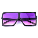 Fashion Sunglasses Women Ladies Red Fashion Oversized Square Sun Glasses Driving Shades Eyewear UV400 gafas de sol - Presidential Brand (R)