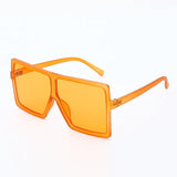 Fashion Sunglasses Women Ladies Red Fashion Oversized Square Sun Glasses Driving Shades Eyewear UV400 gafas de sol - Presidential Brand (R)