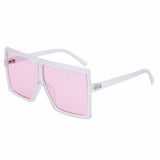 Fashion Sunglasses Women Ladies Red Fashion Oversized Square Sun Glasses Driving Shades Eyewear UV400 gafas de sol - Presidential Brand (R)