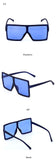Fashion Sunglasses Women Ladies Red Fashion Oversized Square Sun Glasses Driving Shades Eyewear UV400 gafas de sol - Presidential Brand (R)
