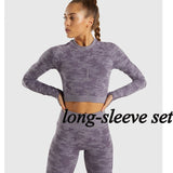Camo Yoga Set Women Seamless Fitness Yoga Bra Sport Bra Camouflage High Waist GYM Leggings Pants Fitness Suit Workout leggins - Presidential Brand (R)