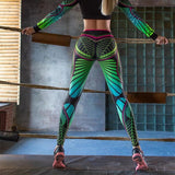 Woman Fitness Leggings High Waist For Fitness - Presidential Brand (R)