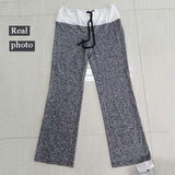 Women Sport Leggings Fitness Yoga Pants patchwork Wide Leg Fitness Leggins Clothing Loose Workout Trousers Sports Clothing suits - Presidential Brand (R)