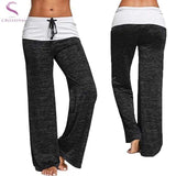 Women Sport Leggings Fitness Yoga Pants patchwork Wide Leg Fitness Leggins Clothing Loose Workout Trousers Sports Clothing suits - Presidential Brand (R)