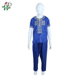 Dashiki African men's suits tops shirts pant 2 pieces set - Presidential Brand (R)