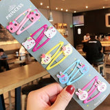 1Set Girls Cute Cartoon Animal Fruit Colorfur Hairpins Children Sweet Hair Clip Headband - Presidential Brand (R)