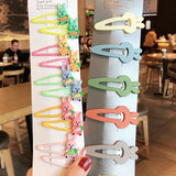 1Set Girls Cute Cartoon Animal Fruit Colorfur Hairpins Children Sweet Hair Clip Headband - Presidential Brand (R)