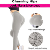 Yoga Pants Leggings Sport Women Fitness Gym High Waist Push Up Yoga Pants Jacquard Fitness Legging Running Trousers - Presidential Brand (R)