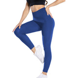 Yoga Pants Leggings Sport Women Fitness Gym High Waist Push Up Yoga Pants Jacquard Fitness Legging Running Trousers - Presidential Brand (R)