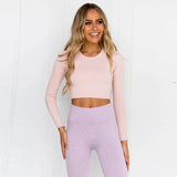 yoga sets gym fitness sportswear 2 pcs yoga set gym set fitness clothing - Presidential Brand (R)