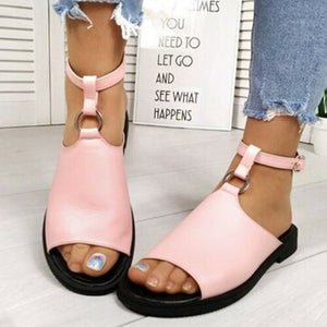 Sandals Summer Shoes Big Size 43 Casual Shoes Ankle Buckle Non-slip Beach Footwear - Presidential Brand (R)