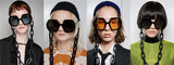 Vintage Polygon Chain Sunglasses Women Men 2020 Luxury Brand Design Retro Hexagon Oversized Sun Glasses Shades Male - Presidential Brand (R)