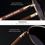 Titanium Alloy Sunglasses Polarized Eyewear Mirror Shades De Sol - Presidential Brand (R)