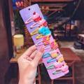 1Set Girls Cute Cartoon Animal Fruit Colorfur Hairpins Children Sweet Hair Clip Headband - Presidential Brand (R)