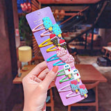 1Set Girls Cute Cartoon Animal Fruit Colorfur Hairpins Children Sweet Hair Clip Headband - Presidential Brand (R)