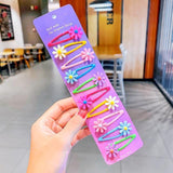 1Set Girls Cute Cartoon Animal Fruit Colorfur Hairpins Children Sweet Hair Clip Headband - Presidential Brand (R)