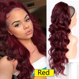 Vigorous Long Wavy Ponytail Hair Synthetic Drawstring Ponytail Clip in Hairpiece Black Wave Ponytail for Black Women - Presidential Brand (R)