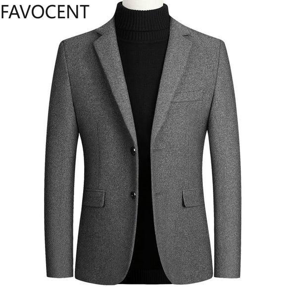 Men's Wool Suit Coat Wool Blends Casual Blazers - Presidential Brand (R)