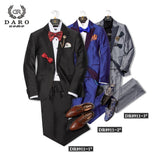 DARO 2020 Men Suit Bridegroom Jacket pant 2 Piece Slim Fit - Presidential Brand (R)