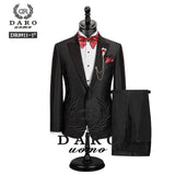 DARO 2020 Men Suit Bridegroom Jacket pant 2 Piece Slim Fit - Presidential Brand (R)