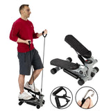 Mini Stepper Aerobic Fitness Step Air Stair Climber Stepper Leg Training Portable Household Exercise Machine Fitness Equipment - Presidential Brand (R)