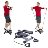 Mini Stepper Aerobic Fitness Step Air Stair Climber Stepper Leg Training Portable Household Exercise Machine Fitness Equipment - Presidential Brand (R)
