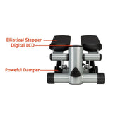Mini Stepper Aerobic Fitness Step Air Stair Climber Stepper Leg Training Portable Household Exercise Machine Fitness Equipment - Presidential Brand (R)