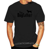 K9 T Shirt Short Sleeve Men The Dogfather K9 Lover Trainer Dog Tee - Presidential Brand (R)