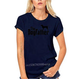 K9 T Shirt Short Sleeve Men The Dogfather K9 Lover Trainer Dog Tee - Presidential Brand (R)