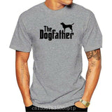 K9 T Shirt Short Sleeve Men The Dogfather K9 Lover Trainer Dog Tee - Presidential Brand (R)
