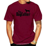 K9 T Shirt Short Sleeve Men The Dogfather K9 Lover Trainer Dog Tee - Presidential Brand (R)