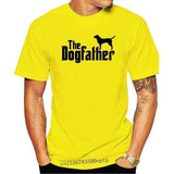 K9 T Shirt Short Sleeve Men The Dogfather K9 Lover Trainer Dog Tee - Presidential Brand (R)