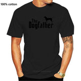 K9 Printed T Shirt Short Sleeve Men The Dogfather  K9 Lover Trainer Dog Puppy Cool Tee - Presidential Brand (R)