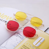 Retro square sunglasses women men luxury brand designer vintage anti blue light clear oval Sun Glasses Shades - Presidential Brand (R)