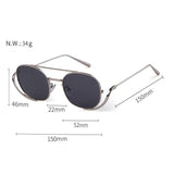 Retro square sunglasses women men luxury brand designer vintage anti blue light clear oval Sun Glasses Shades - Presidential Brand (R)