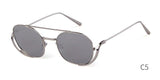 Retro square sunglasses women men luxury brand designer vintage anti blue light clear oval Sun Glasses Shades - Presidential Brand (R)