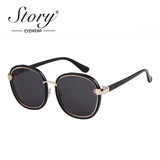Steampunk Sunglasses Men Women Brand Designer Gothic Style Round Frame Eagle Claw Sun Glasses Punk Shades Male UV400 - Presidential Brand (R)