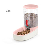 Pet Automatic Feeding Bowls Dog Food Feeder Cat Water Feeder Large Capacity Bowl