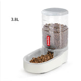 Pet Automatic Feeding Bowls Dog Food Feeder Cat Water Feeder Large Capacity Bowl