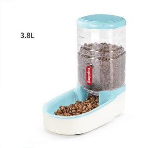 Pet Automatic Feeding Bowls Dog Food Feeder Cat Water Feeder Large Capacity Bowl