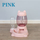 3 Colors Pet Automatic Feeder Pet Stuff Dog Cat Drinking Bowl For Pets Water Drinking Feeder Feeding Large Capacity Dispenser